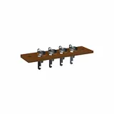 Keystone Electronics Corp._4150_BINDPOST STRIP 4POS 0.5" SCREW