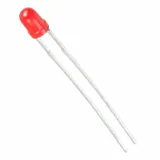 Kingbright_WP710A10SRD/F_T-1 SINGLE COLOR LED, SUPER BRIGHT RED, 3mm, ROHS COMPLIANT PACKAGE-2