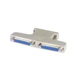 L-com_ADPT-DB25Y_DB25 Y Splitter Adapter,  DB25M - DB25F & DB25F