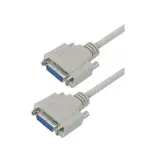 L-com_CSMN15FF-5_CABLE DB15F/F MOLDED 5'