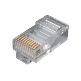 L-com_TDR10P10C_Conn RJ-45 PL 10 POS Crimp ST Cable Mount 10 Terminal 1 Port