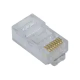 L-com_TSP4088C5_Conn RJ-45 PL 8 POS Crimp ST Cable Mount 8 Terminal 1 Port Cat 5e
