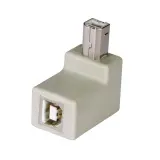 L-com_UADBB90-1_ADPT, USB B M/F 90 DEG EXIT 1