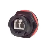 L-com_XLC-MM_Connector, LC Outlet, Ip67, Bulkhead