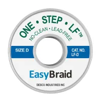 Menda/EasyBraid/Tronex_LF-D-500_DESOLDER BRAID ROSIN 0.1" 500'