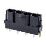 Molex_0428194243_4 Ckt 10mm Pitch 600V 50A Male Pin Header, Through Hole, Gold