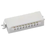 Molex_0528520970_Conn FFC Connector SKT 9 POS 1mm Solder RA SMD Easy-On™ Embossed T/R