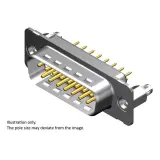 Molex_1731090797_FCT DSUB STR PC PLG 25 PN W/SNAP