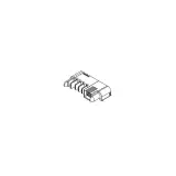 Molex_464373101_Conn Power RCP 4Power/25Signal POS Press Fit RA Thru-Hole 65 Terminal 1 Port EXTreme Ten60Power™ Tray