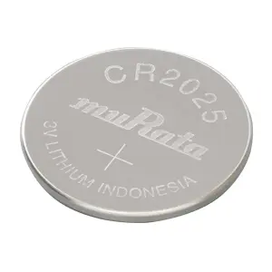 Murata Electronics_MUR-CR2025 B_BATTERY LITHIUM 3V COIN 20MM