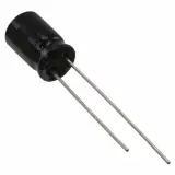 Nichicon_UKL1C101KPDANA_100uF 16V Aluminum Electrolytic Capacitor, Radial, 10%