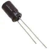 Nichicon_UPM2A4R7MED_Cap Aluminum Lytic 4.7uF 100V 20% (6.3 X 11mm) Radial 2.5mm 34mA 2000h 105°C Bulk