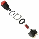 Omron Automation_A165L-TRA-24D-2_SWITCH PUSHBUTTON DPDT 5A 125V