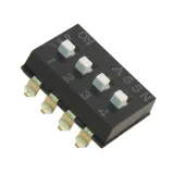 Omron Electronic Components_A6SN-4104_SWITCH SLIDE DIP SPST 0.025A 24V