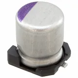 Panasonic_6SVPC100M_100uF 6.3V Ceramic Capacitor, SMD, 20% Tol, 1.97A Ripple