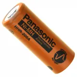 Panasonic_HHR-200AB20_BATTERY NIMH 1.2V 2AH 4/5 A