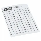 Phoenix Contact_0804374:0051_Connector Accessories Marker Card Straight White
