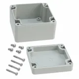 Phoenix Mecano_090808060_BOX ABS GRAY 3.228"L X 3.150"W