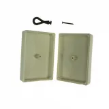 Serpac_C9KH,AL_BOX ABS ALMOND 2.83L X 2.08W