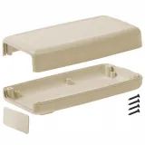 Serpac_H67PC,AL_BOX ABS ALMOND 4.94L X 2.75W