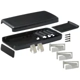 Serpac_H754AA,PC,BK_BOX ABS BLACK 7.2L X 3.65W