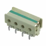 TE Connectivity AMP Connectors_2-2106751-4_CONN WIRE IDC 4POS 22AWG PCB RA