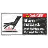 Tekima_TK.LB.D0160.AEC_DANGER LABEL, 12 PCS/PACK