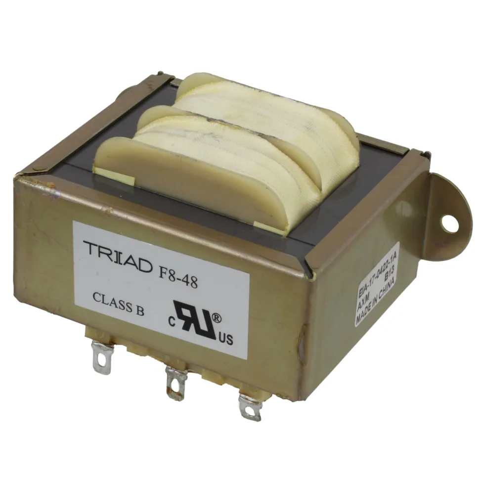Triad Magnetics_F8-48_Transformer;  100VA;  Chassis;  Pri:115V;  Sec:48VCT;  Sec:2A;  Solder Lug;  50/60Hz;  2-1/4In.I