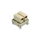 Weidmuller_8555440000_Conn RJ-45 RCP 8/8 POS RA 16 Terminal 2 Port Cat 5