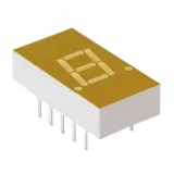 Broadcom_5082-7623_Yellow 7-Seg LED Display, 1-Char, 7.62mm, DIP, 20mA