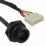 Bulgin_PX0456_Cable Assembly USB 0.3m USB 2.0 Type A F 28AWG