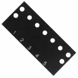 Cinch Connectivity Solutions_MS-5-140-Y_BARRIER BLOCK MARKER STRIP 5POS