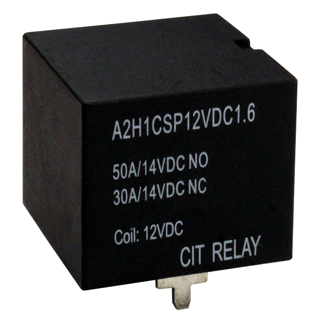 CIT Relay and Switch_A2H1CSP12VDC1.6