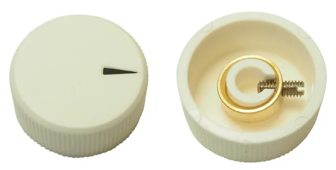 CLIFF_CL172996_KNOB K17 WHITE SF BLACK ML