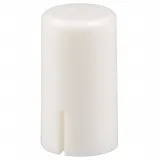 E-Switch_1RWHT_Accessory, Pushbutton Cap, Round, 5mm D x 9mm H, Snap Fit, White, PBH + TL Series | E-Switch 1RWHT