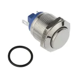E-Switch_PV1H240SS_Switch Push Button OFF (ON) SPST Round Button 2A 36VDC Momentary Contact Solder Panel Mount