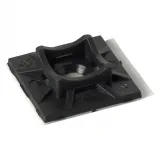 Essentra Components_FTH-7A-RT-UVB-M_CABLE TIE HLDR QUAD ADH BLACK