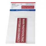 HellermannTyton_596-00675_LABEL ELECTRL WARN 5.5"X1.75"