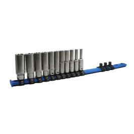 Hoffmann Group_U63102 6PT_1/4" Dr. Deep Socket Set 11 Pc