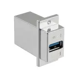 L-com_ECF504-3AB-S_USB 3.0 COUPLER PANEL MOUNT A-F