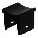 MEC switches_1680009_CAP PUSHBUTTON SQUARE BLACK