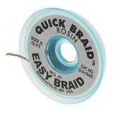 Menda/EasyBraid/Tronex_Q-A-10AS_DESOLDER BRAID ROSIN 0.025" 10'