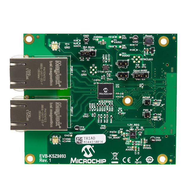 Microchip Technology_EVB-KSZ9893