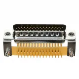 NorComp_181-M44-113R141_High-Density D-Sub Male Connector, 44 Pos, Solder RA, Thru-Hole