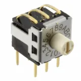 Omron Electronic Components_A6KS-162RS-R100_SWITCH ROTARY DIP HEX 0.025A 24V