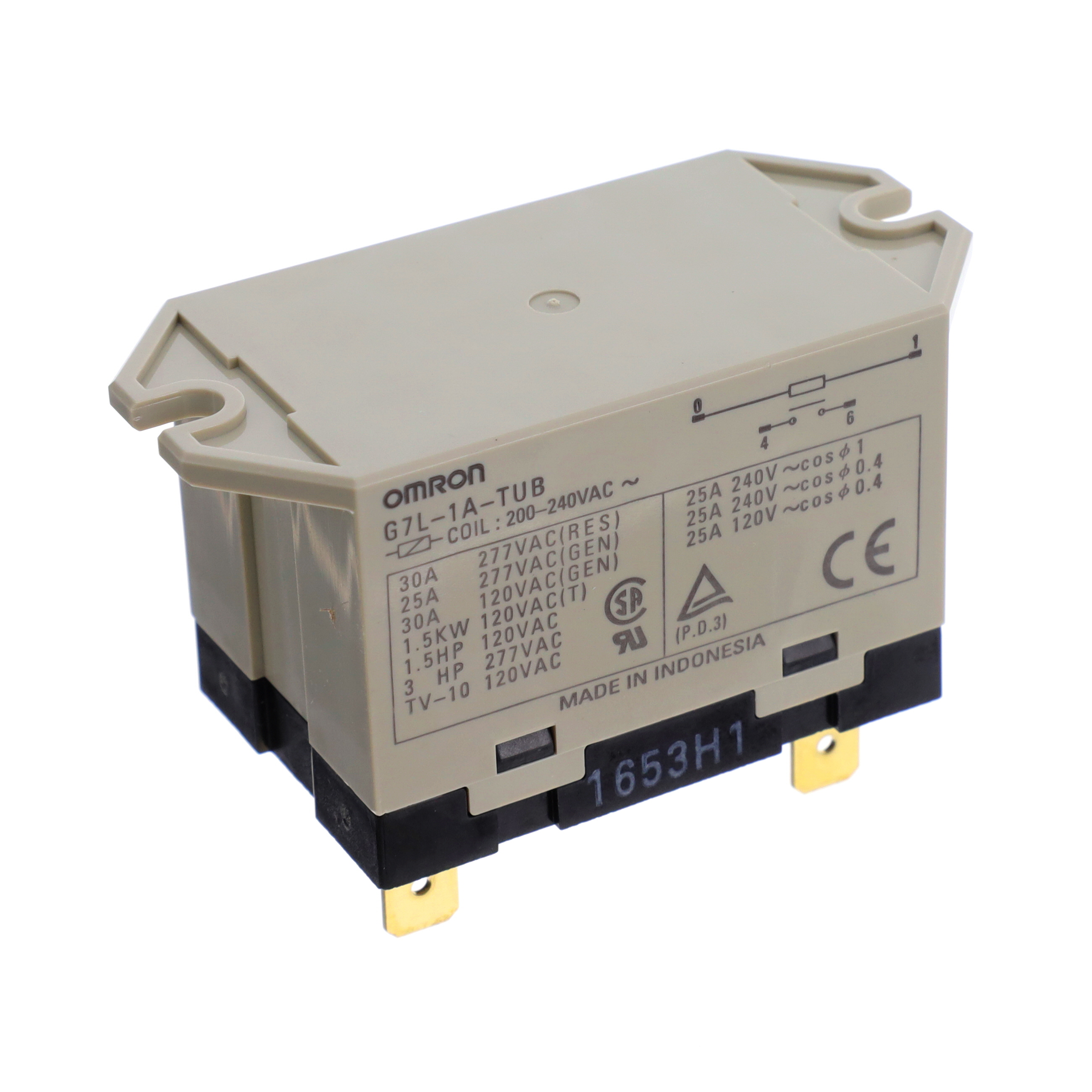 Omron Electronic Components_G7L-1A-TUB AC200/240