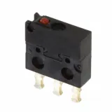 Panasonic_AV400461_SPDT Momentary Snap Switch, 0.1A 30VDC, Pin Plunger, Solder Terminal