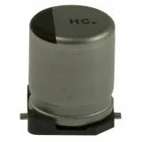 Panasonic_EEE-HC1E101P_100uF 25V 20% Aluminum Electrolytic Capacitor, SMD