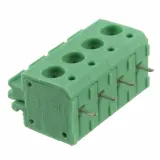 Phoenix Contact_1792889_4 Pos 5mm RA Solder Thru-Hole Terminal Block 12A 300V Green