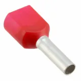 TE Connectivity AMP Connectors_966144-4_CONN FERRULE DIN TWO X 17AWG RED
